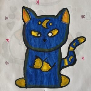 Playera Gatito Lunar